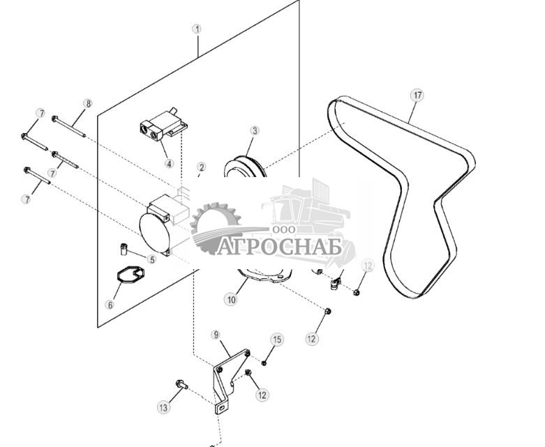 Компрессор кондиционера воздуха (173652 - ) - ST26418 264.jpg